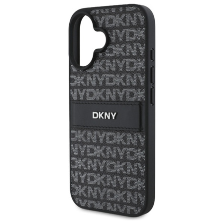 DKNY HARDCASE DO IPHONE 16 6.1 Z WZOREM STRIPE I DOSKONAŁĄ OCHRONA TELEFONU