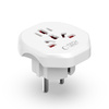 TECH-PROTECT ADAPTER PRZEJŚCIÓWKA DO EU USA UK 2 PORTY USB ŁADOWARKA SZYBKA