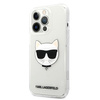 Etui Karl Lagerfeld KLHCP13XCTR na iPhone 13 Pro Max hardcase - przezroczyste Choupette Head