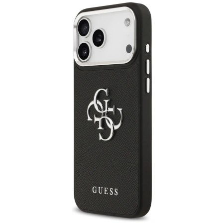 GUESS ETUI GRAINED BIG 4G CLASSIC LOGO DO IPHONE 17 PRO MAX ELEGANCKIE