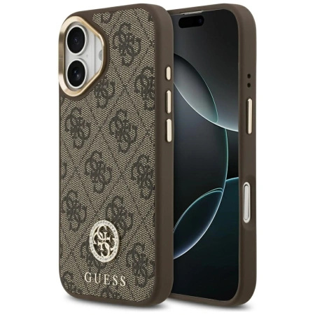 GUESS ETUI 4G STRASS LOGO MAGSAFE DO IPHONE 17 Z SYSTEMEM OCHRONY