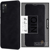 Nillkin Qin skórzana kabura etui Samsung Galaxy A03s czarny