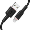 Acefast kabel MFI USB - Lightning 1,2m, 2,4A czarny (C2-02 black)