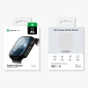 Szkło ochronne AMAZINGTHING Radix z etui na Apple Watch Series 11 46 mm - czarne