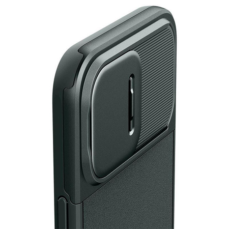 SPIGEN OPTIK ARMOR MAG MAGSAFE IPHONE 15 PRO ABYSS GREEN
