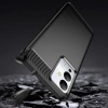 Carbon Case etui do Infinix Note 12i elastyczny silikonowy karbonowy pokrowiec czarne