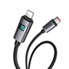 MCDODO KABEL Z WYŚWIETLACZEM USB-C LIGHTNING 36W 1M DO IPHONE X 11 12 13 14