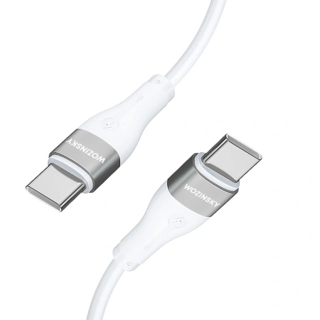 WOZINSKY KABEL USB-C USB-C PD 65W DO LAPTOP TELEFON 1M SZYBKIE ŁADOWANIE