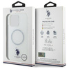 U.S. POLO ASSN. ETUI POKROWIEC DO IPHONE 16 PRO DO MAGSAFE IML RING BIAŁE