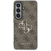 Etui Guess 4G Big Metal Logo do Samsung  Galaxy S26 Plus brązowy