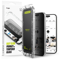 RINGKE SZKŁO EASY SLIDE 2-PACK DO IPHONE 16 PRO PRIVACY Z WYSOKIEJ