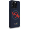Etui Red Bull HC Silicone ORBR20 Logo    Red Lining do iPhone 15 Pro MagSafe granatowy