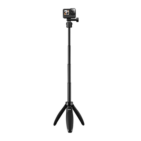 TELESIN SELFIE STICK Z TRIPODEM DO KAMER SPORTOWYCH 3W1 WYSOKA WYTRZYMAŁOŚĆ
