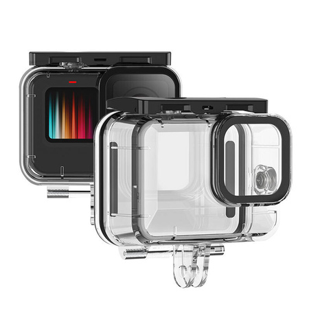 TELESIN OBUDOWA WODOODPORNA DO GOPRO HERO 9 10 11 12 OCHRONNA WYSOKA JAKOŚĆ