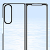 Plating Case etui Samsung Galaxy Z Fold 4 pokrowiec z metaliczną ramką czarne
