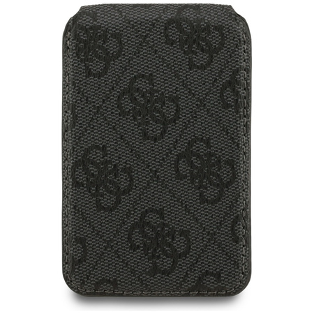 Portfel z lusterkiem Guess 4G Stand &    Mirror Magsafe czarny