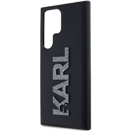 KARL LAGERFELD POKROWIEC DO SAMSUNG GALAXY S24 ULTRA 3D RUBBER GLITTER LOGO