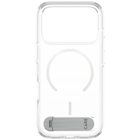 Etui CARE by PanzerGlass Feature w. Kickstand MagSafe na iPhone 17 Pro - przezroczyste