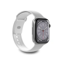 PURO PASEK SILIKONOWY DO APPLE WATCH 38 40 41 MM ICON BIAŁY ZESTAW 2