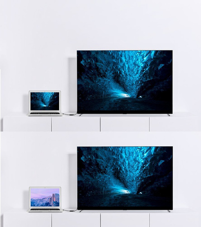 Ugreen przejściówka kabel przewód z DisplayPort (męski) na HDMI (żeński) (jednokierunkowy) 1080P 60Hz 12bit czarny (40362)