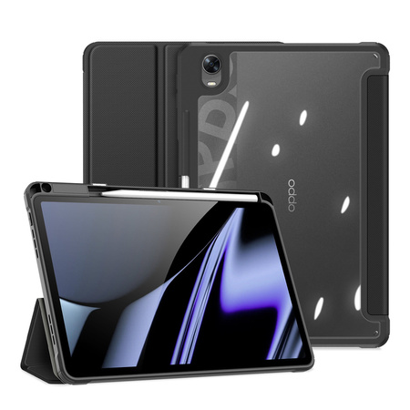 Dux Ducis Toby pancerne etui z klapką Smart Case do Oppo Pad z uchwytem na rysik czarny