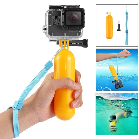 PULUZ ZESTAW 53 AKCESORII DO KAMER SPORTOWYCH GOPRO 4 5 6 7 8 9 WODOODPORNY