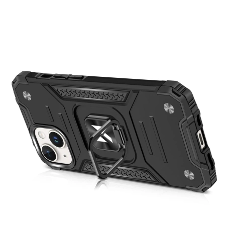 WOZINSKY PANCERNE ETUI RING ARMOR DO IPHONE 15 PLUS Z UCHWYTEM OCHRONNYM