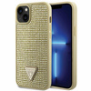 Etui Guess GUHCP14SHDGTPD na iPhone 14 - złote Rhinestone Triangle