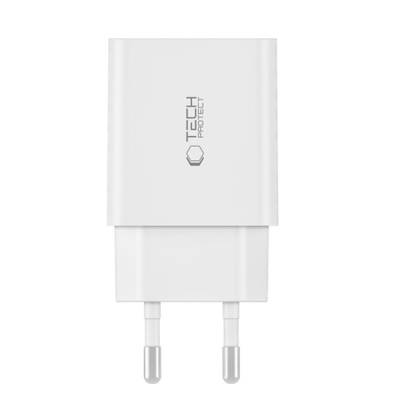 TECH-PROTECT C35W ŁADOWARKA DO TELEFONÓW 2-PORTOWA PD35W SZYBKIE ŁADOWANIE