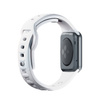 42/44/45/46/49 mm White (big) - 3mk Silicone Watch Strap for Apple