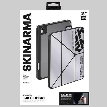 Skinarma etui Kira Kobai iPad Air 11    (M2/M3/5Gen/4Gen) chrome