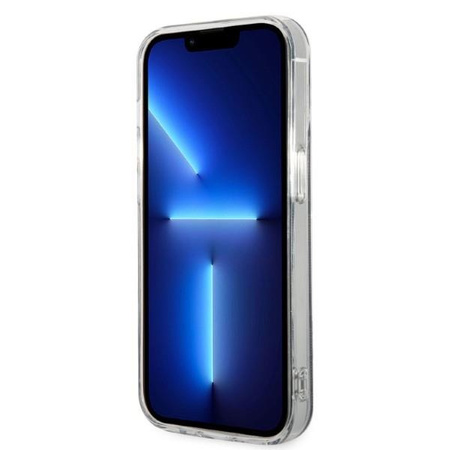 Guess zestaw ładowarka MagSafe + etui do iPhone 14 Pro Max 6,7" czarne 4G Print (GUBPP14XH4EACSK)