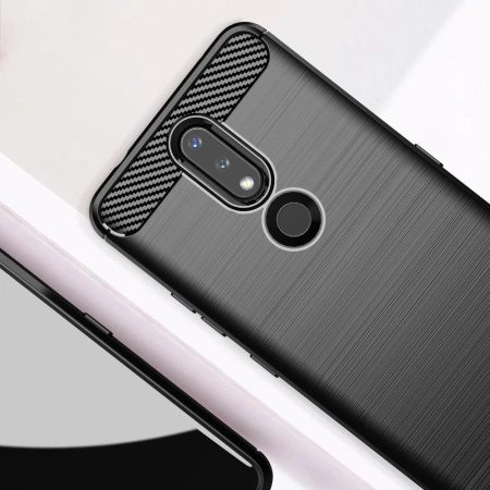 HURTEL POKROWIEC CARBON CASE DO NOKIA 2.4 OCHRONA EKRANU WYSOKIEJ JAKOŚCI