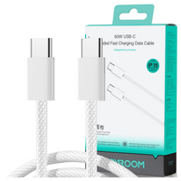 JOYROOM KABEL USB-C DO USB-C 60W DO TELEFONÓW TABLETÓW LAPTOPÓW 1M OPLOT