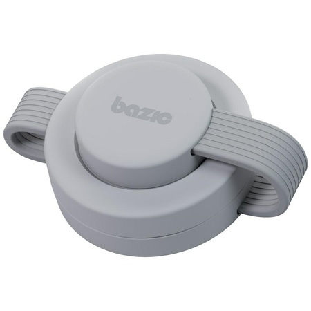 Ładowarka indukcyjna Bazic GoMag Trio 2  3w1 15W magnetyczna do iPhone/Watch/AirPods szara