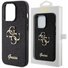 Etui Guess Glitter Script Big 4G na iPhone 15 Pro - czarne
