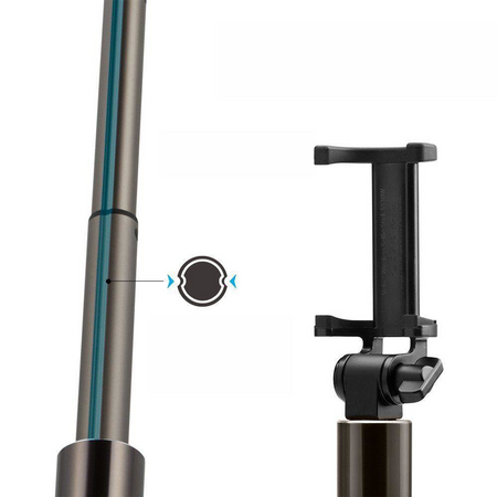 SPIGEN S530W WIRELESS SELFIE STICK BLACK