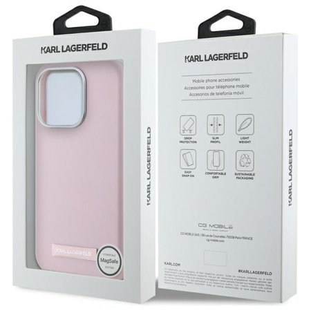 KARL LAGERFELD ETUI HARDCASE CASE POKROWIEC DO IPHONE 15 PRO MAX DO MAGSAFE