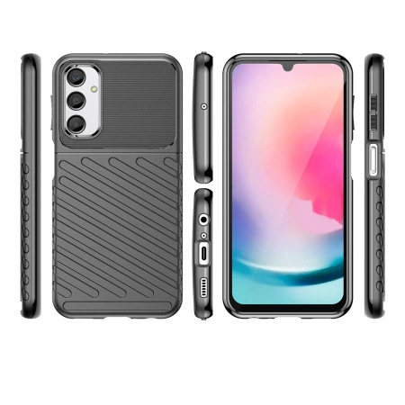 THUNDER CASE PANCERNE ETUI SILIKONOWE DO SAMSUNG GALAXY A24 4G OCHRONNE