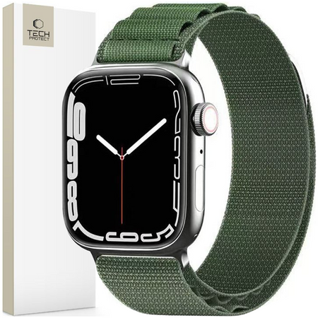 TECH-PROTECT PASEK NYLON PRO DO APPLE WATCH 6 7 8 9 10 SE ULTRA 1 2 44 45