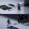 Ładowarka sieciowa Baseus EnerFill FE11 100W 2 x USB-C + USB-A - czarna