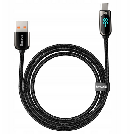 BASEUS KABEL USB DO USB-C DISPLAY 66W DO 1M WYTRZYMAŁY KABEL DO ŁADOWANIA