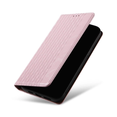 HURTEL ETUI MAGNET STRAP DO IPHONE 14 PRO MAX POKROWIEC Z KLAPKĄ I SMYCZĄ