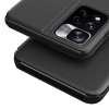 Eco Leather View Case elegancki futerał etui z klapką i funkcją podstawki Xiaomi Redmi Note 11T 5G / Redmi Note 11S 5G / Poco M4 Pro 5G  czarny