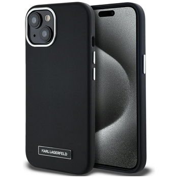 KARL LAGERFELD ETUI FW METAL PLATE DO MAGSAFE IPHONE 15 NAJLEPSZA