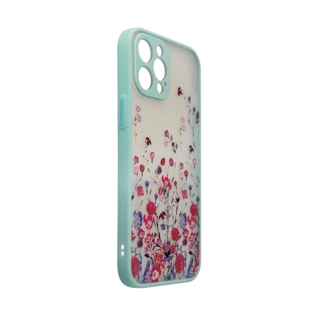 HURTEL ETUI CASE POKROWIEC DO IPHONE 12 PRO DESIGN KWIECIE WZÓR KWIATY
