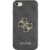 Etui Guess GUHCI84GMGGR na iPhone 7 / 8 / SE 2020 / SE 2022 - szare hardcase 4G Big Metal Logo