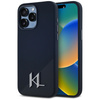 KARL LAGERFELD ETUI DO IPHONE 15 PRO SILICONE SHADOW METAL INITIAL MAGNETIC