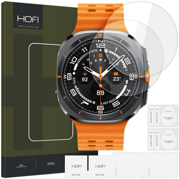 HOFI SZKŁO HARTOWANE GLASS PRO+ DO SAMSUNG GALAXY WATCH ULTRA 47MM 2-PACK