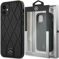 Mercedes MEHCP12SMULBK iPhone 12 mini 5,4" czarny/black hardcase Wave Line